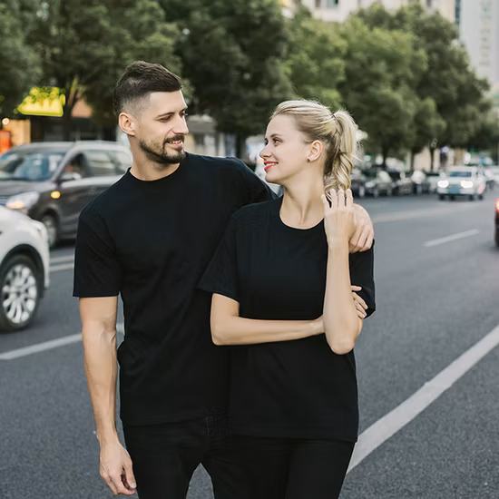 Algodão personalizado OEM projete seu próprio logotipo T