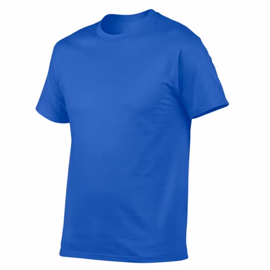 Atacado casual 100% algodão cor sólida em branco O