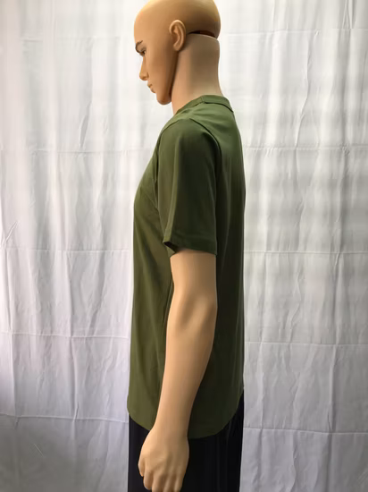 Venda por grosso de homens personalizados ′ ST camisa vestuário bordado impressão logotipo camisetas Pima 100% algodão T